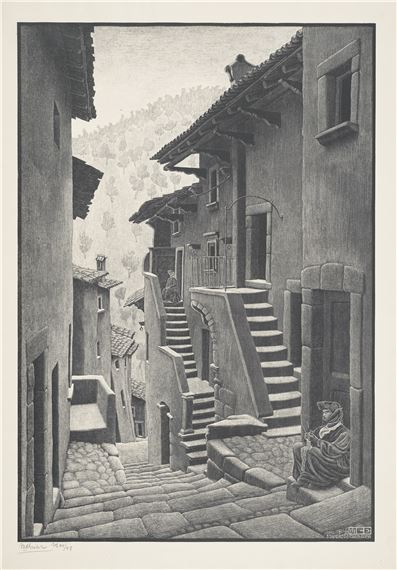 Street in Scanno, Abruzzi