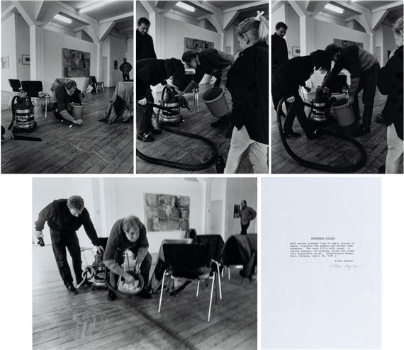 Throwaway kisses - Allan Kaprow