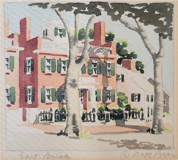 Doris Riker Beer | “East Brick” | MutualArt
