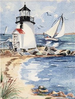 Brant Point, Nantucket - Anne H. Mellin