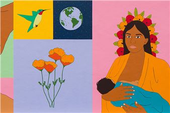 Earth Day Mural 2021 - Museum of Contemporary Art Santa Barbara