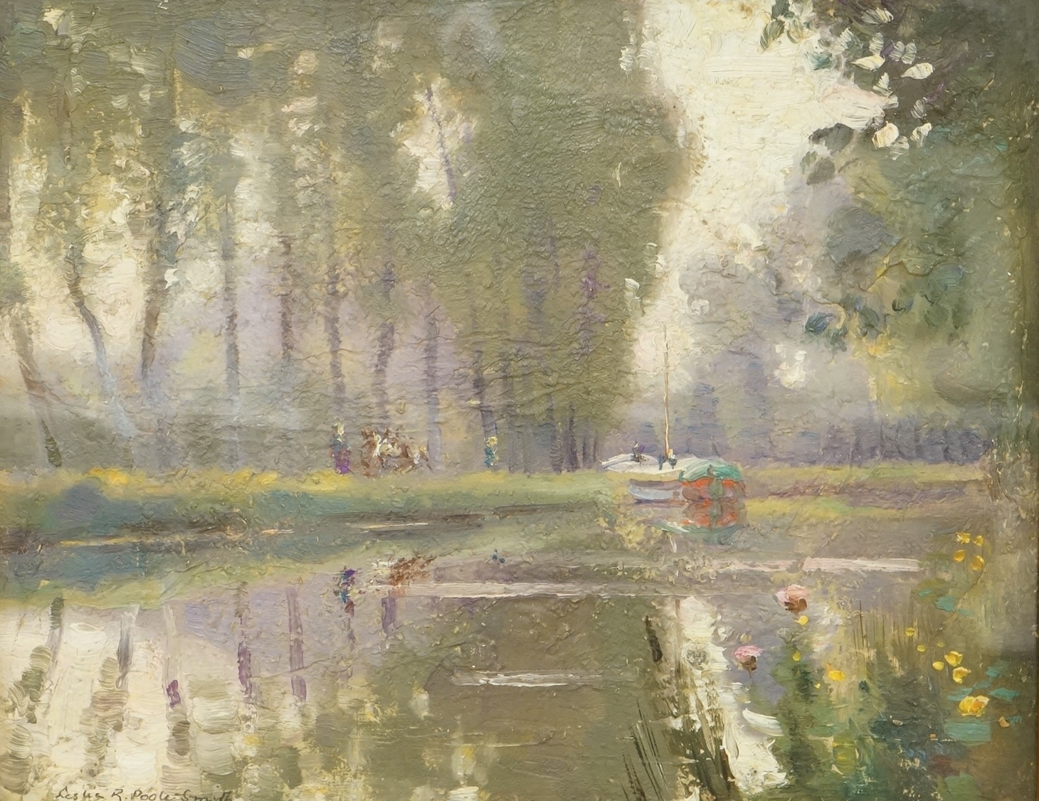 Leslie Donald Poole | 'French Shady River' | MutualArt