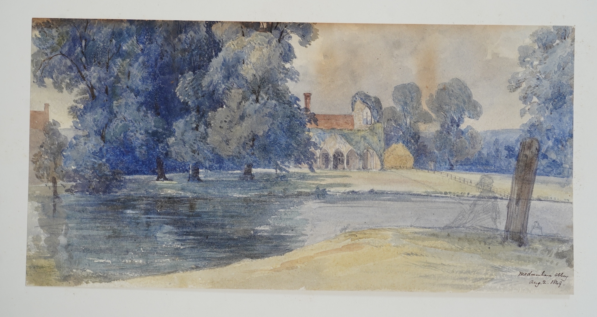 Artwork by Philip North Brockedon, Sketches by P.N.B., Made of watercolours