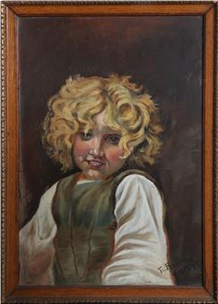 Portrait of Child - E. Robbins