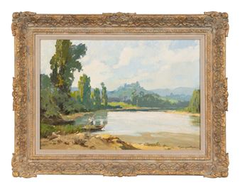 Marin sur la Dordogne - Georges Charles Robin