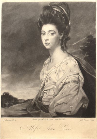 Miss Ann Parr by George Romney, circa 1778