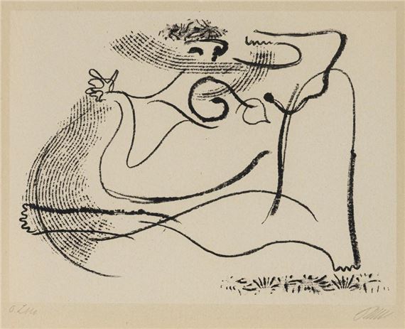 Salomes Tanz by Willi Baumeister, 1946