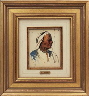 Portrait of an Egyptian - Vasiliy Dimitrevich Polenov