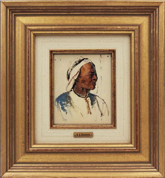 Portrait of an Egyptian - Vasiliy Dimitrevich Polenov
