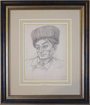 Self-portrait - Lado Davidovich Gudiashvili