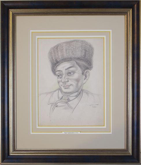 Self-portrait - Lado Davidovich Gudiashvili 