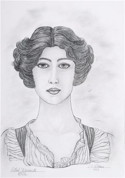 Ethel Warwick 1902 by Linuccia Oldani