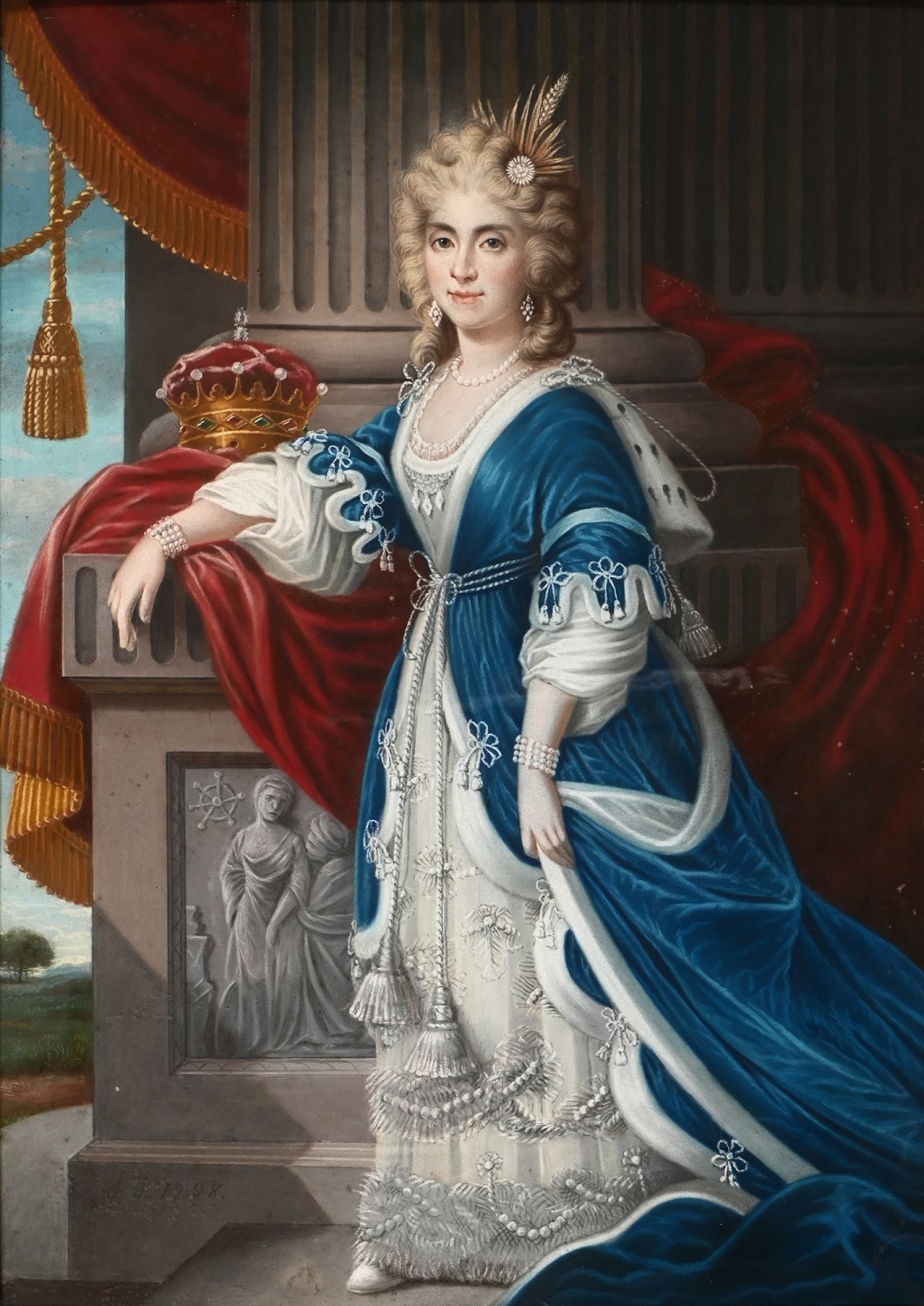 Samuel Shelley | Portrait of a Sarah, Countess of Kinnoull (1798 ...