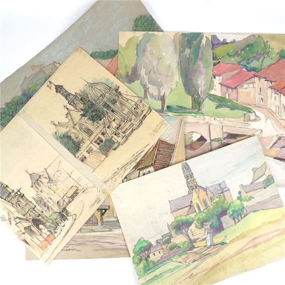 Paysages by Mary Antoinette Amennecier