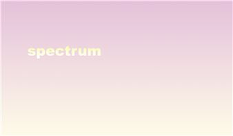 Spectrum - Kristen Lorello