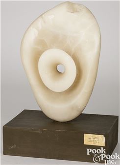 Doris Sams, carved stone Biomorph - Doris Sams