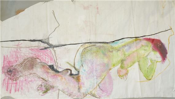 Nude Female Reclining - Alan Gummerson