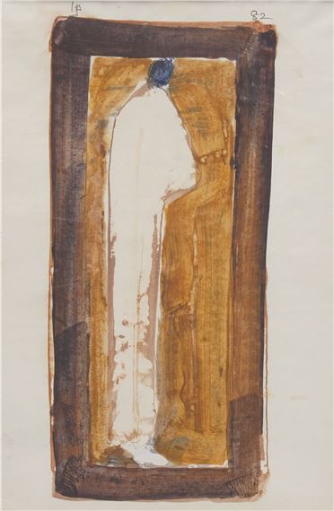 Standing Man (Terracotta) by Ivan Peries, mid-20th century