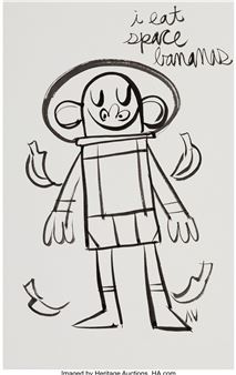 Untitled (I Eat Space Bananas - Amanda Visell