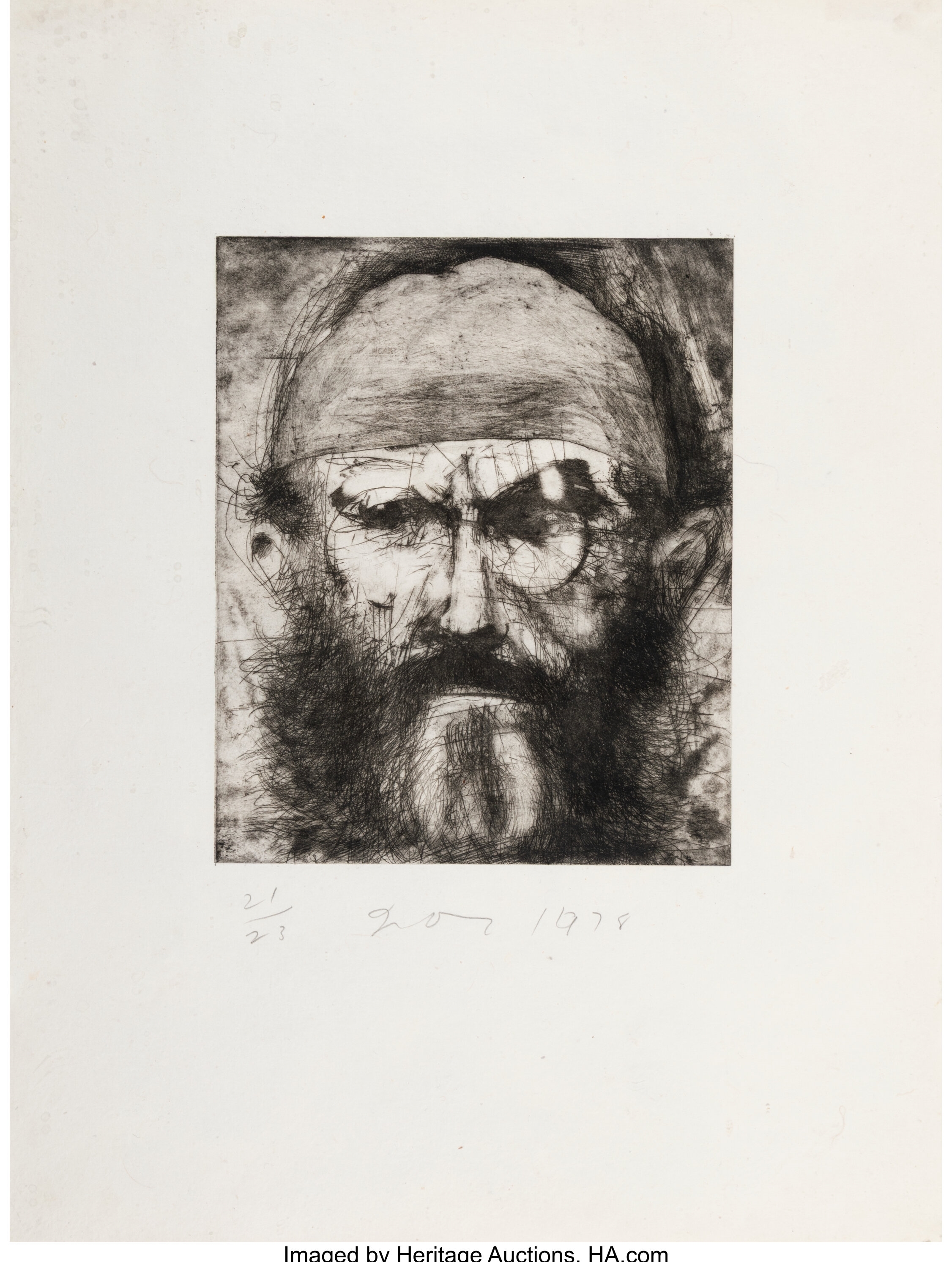 Jim Dine | Self Portrait (1978) | MutualArt