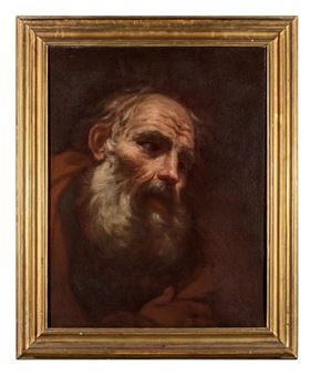 Tête d’apôtre - Neapolitan School, 17th Century