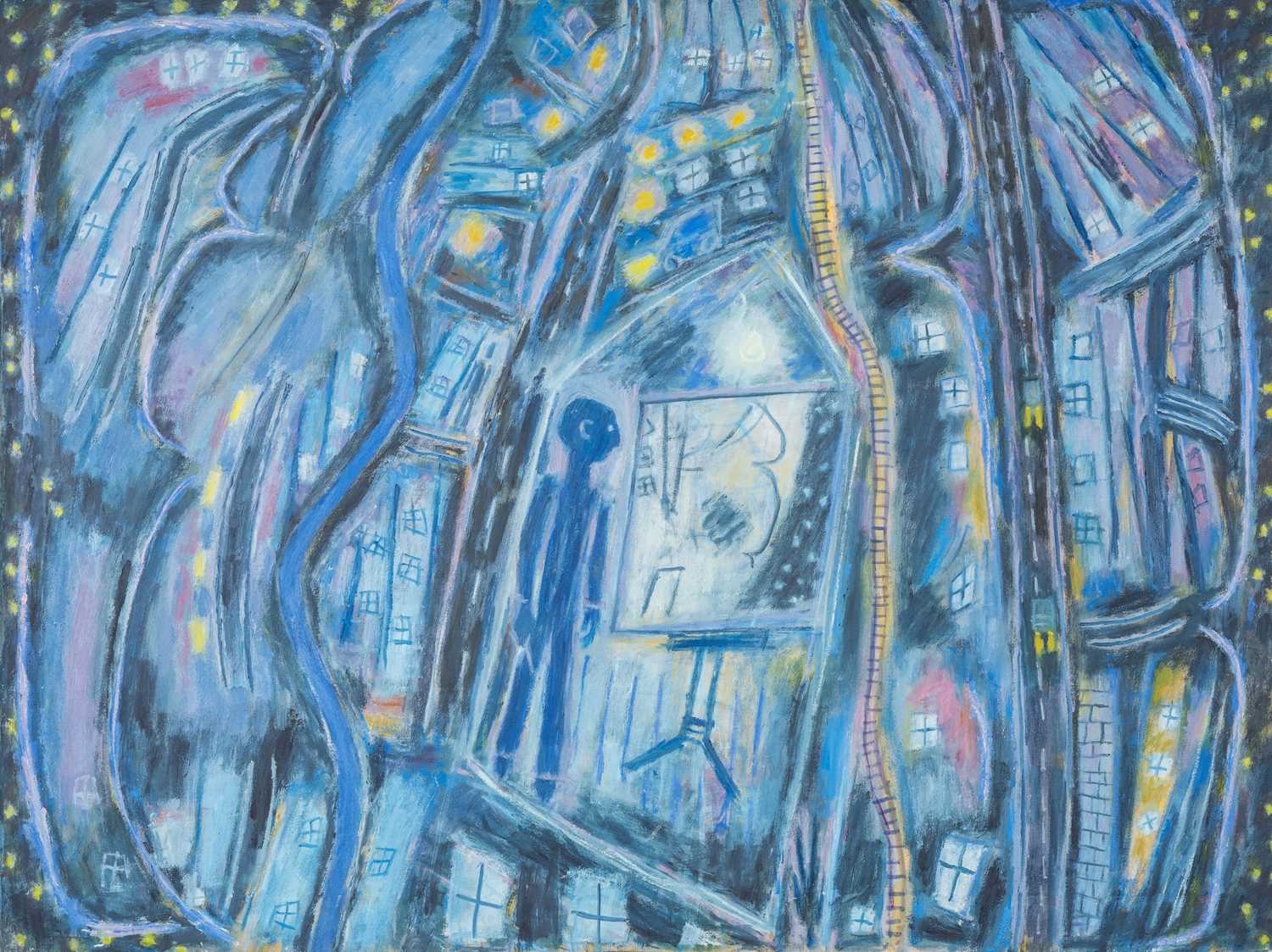 Artwork by Ernest Zobole, Painter, Ystrad Penrhys, Made of oil on canvas