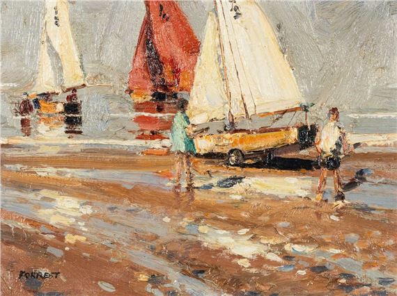 Small Boats, Low Tide, Penmaenmawr