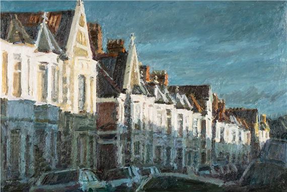 Late Sun by Mark Samuel, dated 1999