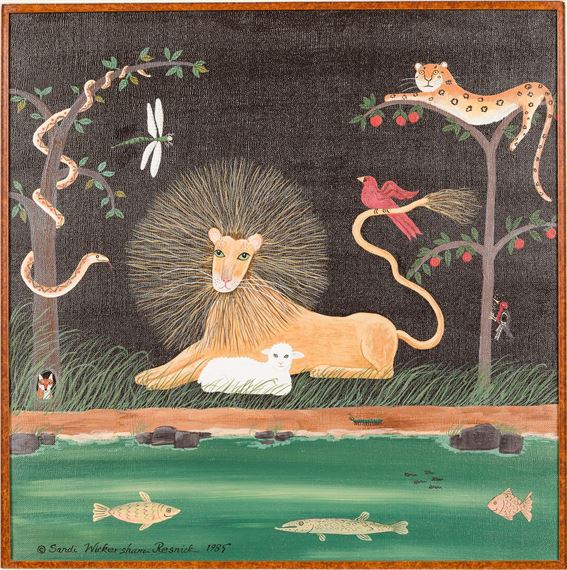 The Lion and the Lamb and Friends - Sandi Resnick