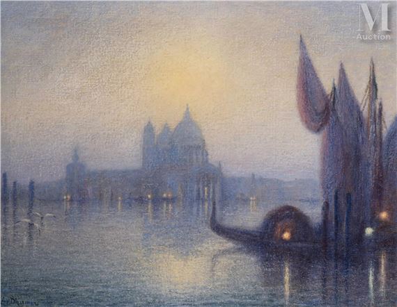 La Salute à Venise by Lucien Lévy-Dhurmer, 1865