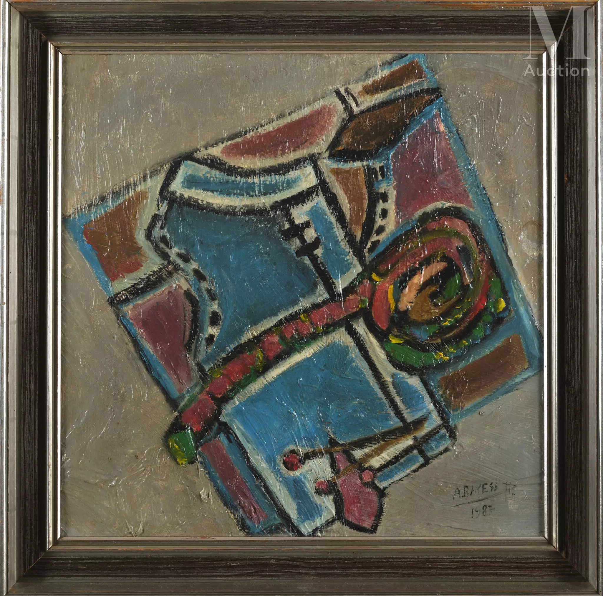 Aref el Rayess | À la goloire du P.N.L (1987) | MutualArt