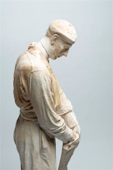 Gabriel Noël Rispal | The pelotari or xistera player | MutualArt