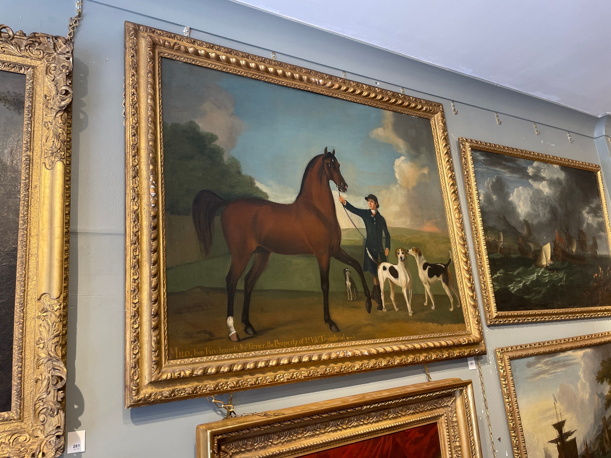 Richard Roper | Portrait of the bay stallion Milo | MutualArt
