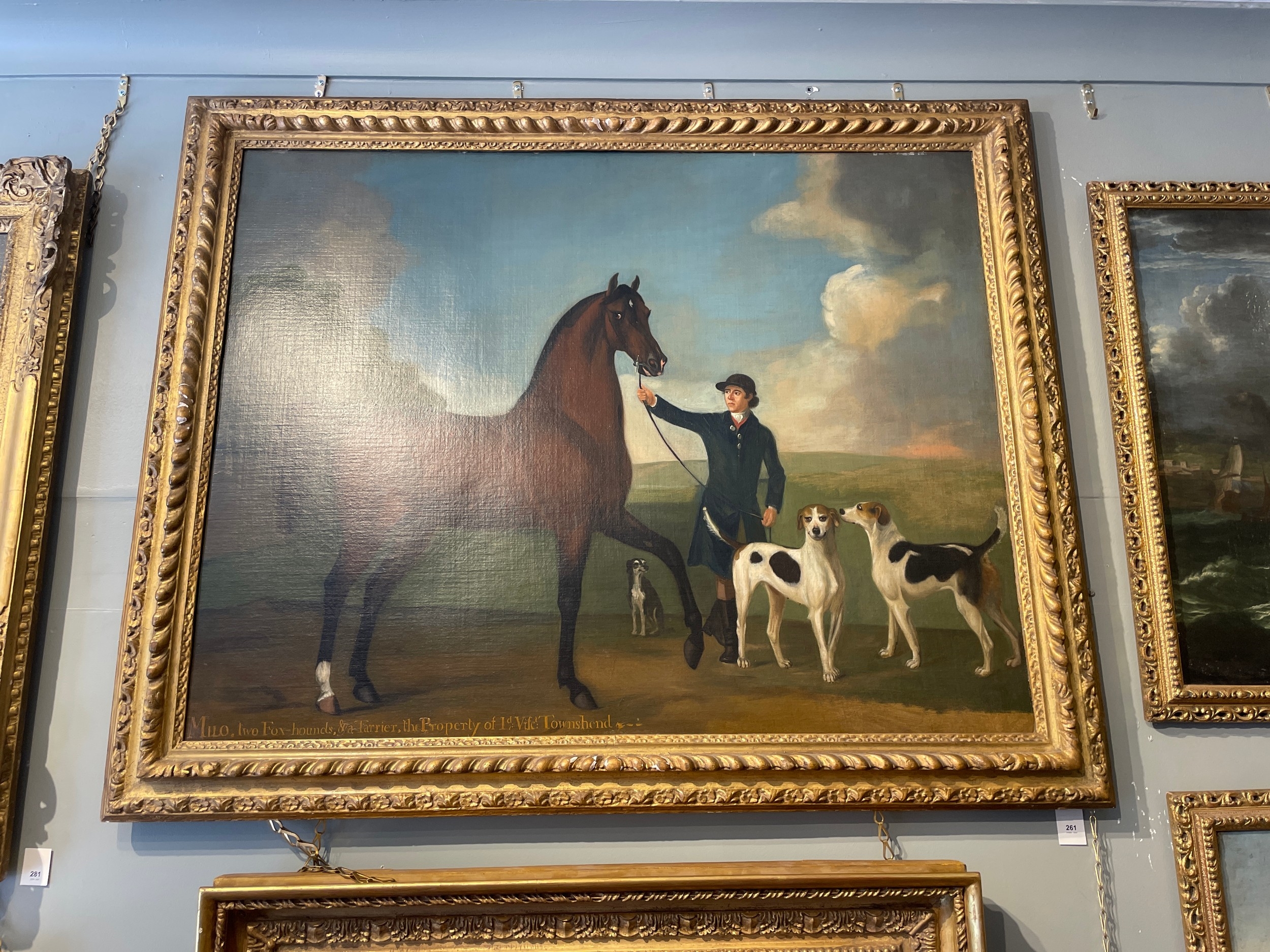 Richard Roper | Portrait of the bay stallion Milo | MutualArt