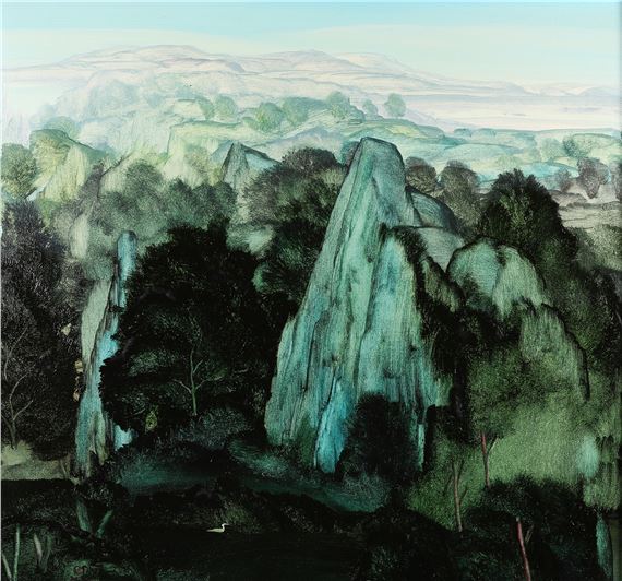 Land of the Signs No.2 by Christopher Wood, 1999