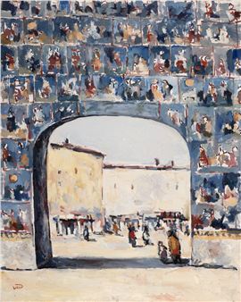 Painted Gate - Lucian Liciu