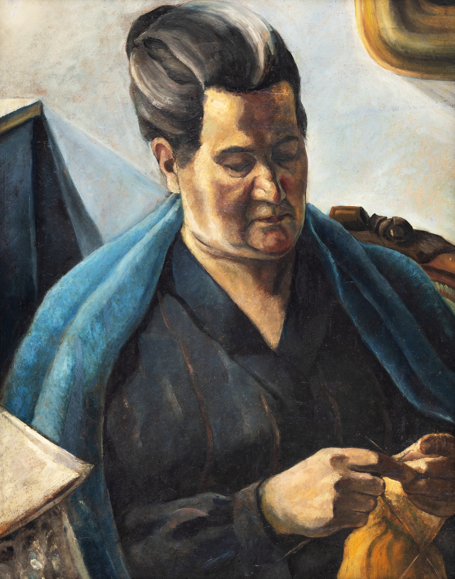 Carol Hübner | Portrait of Mother (Circa 17) | MutualArt