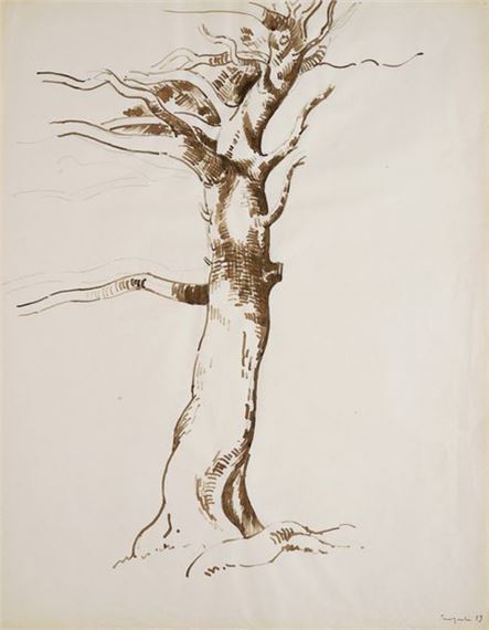 Untitled (Tree - Gérard Traquandi