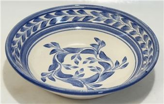 WONDERFUL RACHEL MOROUNEY SIGNED POTTERY BOWL - Rachel Morouney