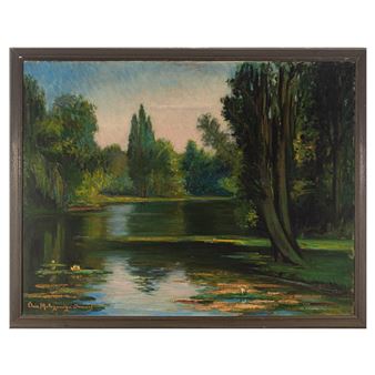 Paisaje lacustre - Elvira Malagarriga Armart