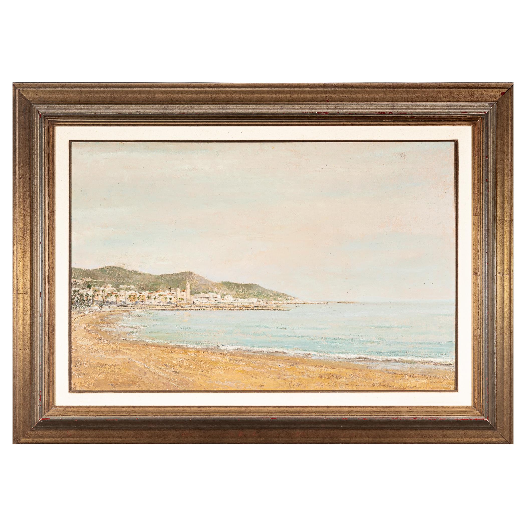 Artwork by Alicia Grau, Sitges, Made of oil on canvas