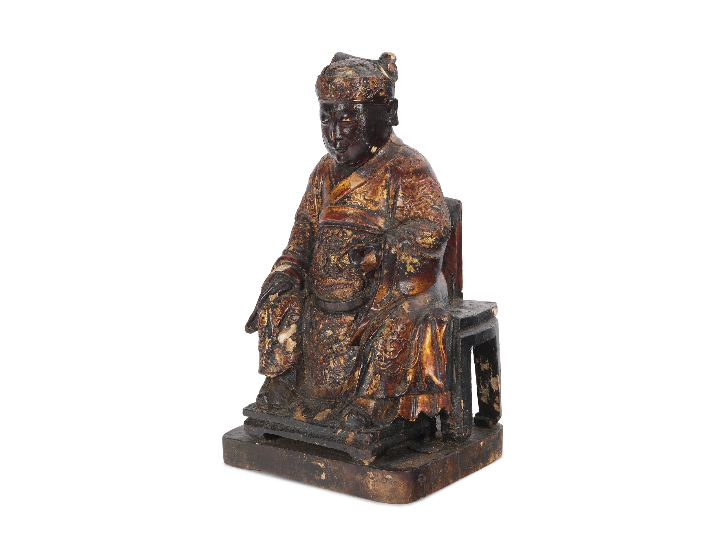 Han Dynasty | Sitting scholar (19th Century) | MutualArt