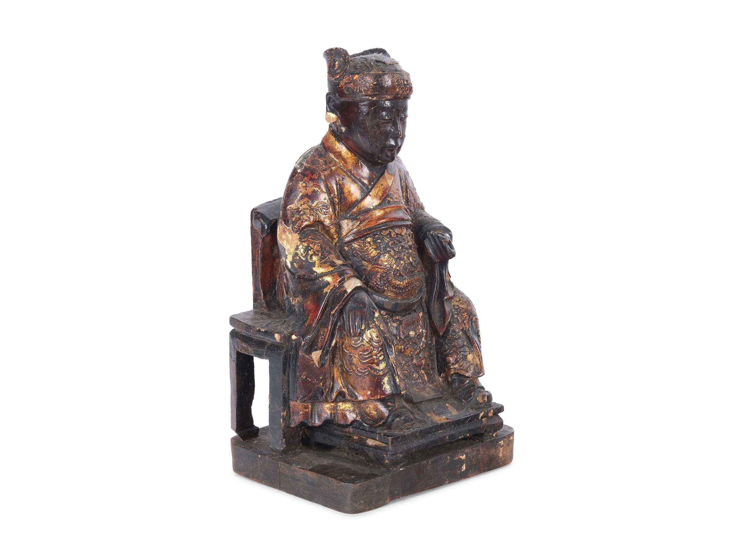 Han Dynasty | Sitting scholar (19th Century) | MutualArt