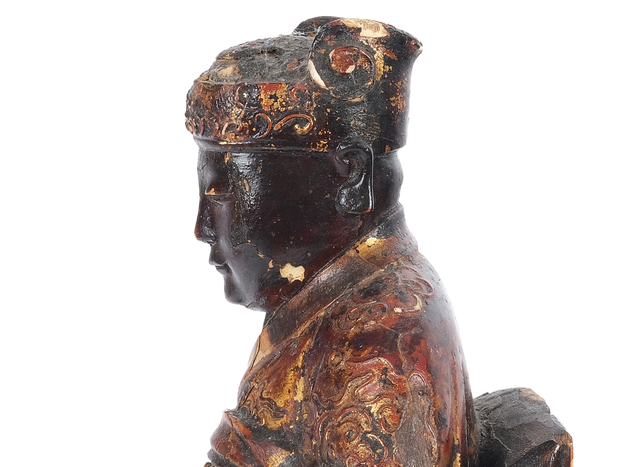 Han Dynasty | Sitting scholar (19th Century) | MutualArt