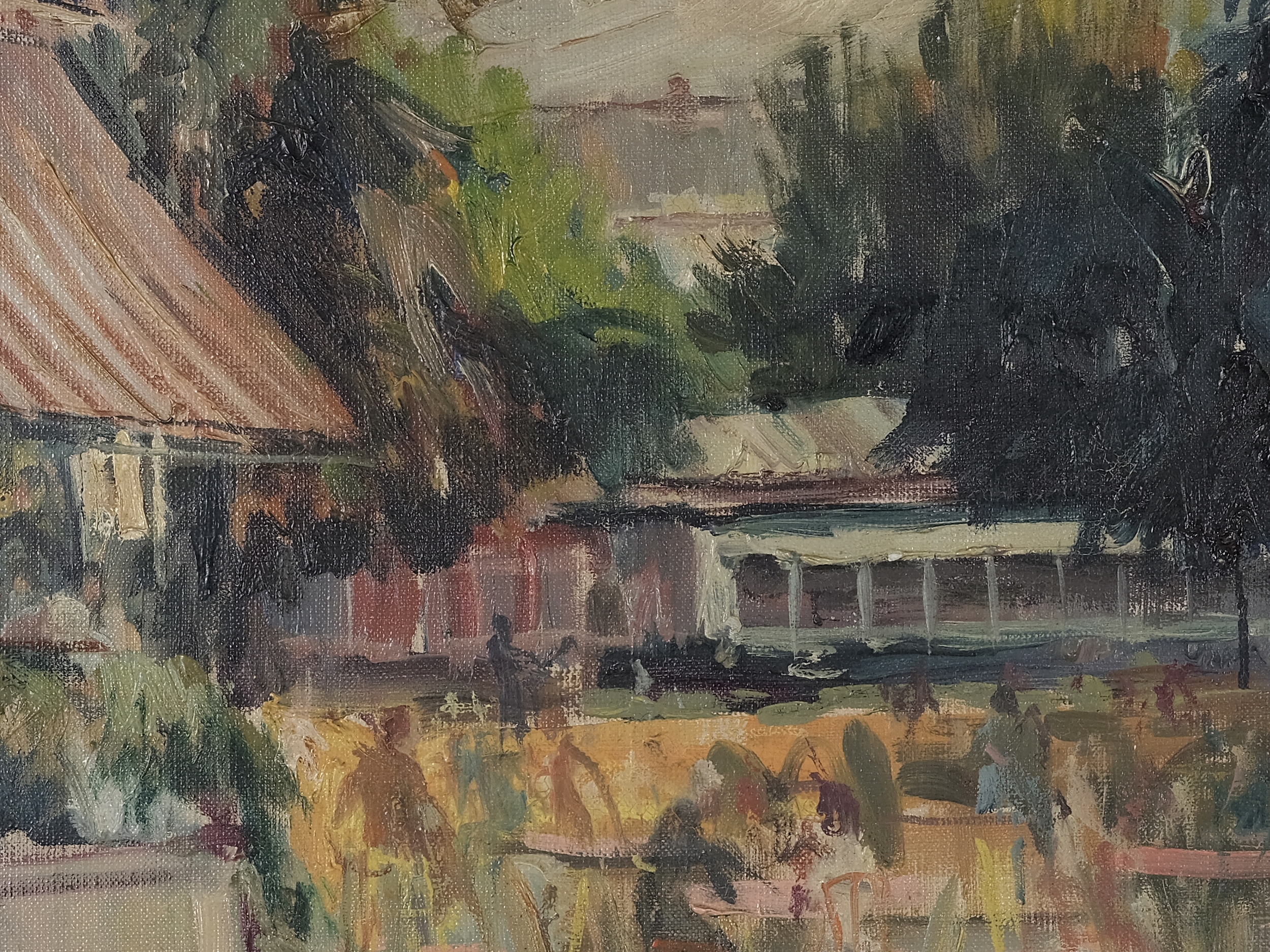 Artwork by Kurt Conrad Loew, Vienna City Park, Made of Oil on canvas