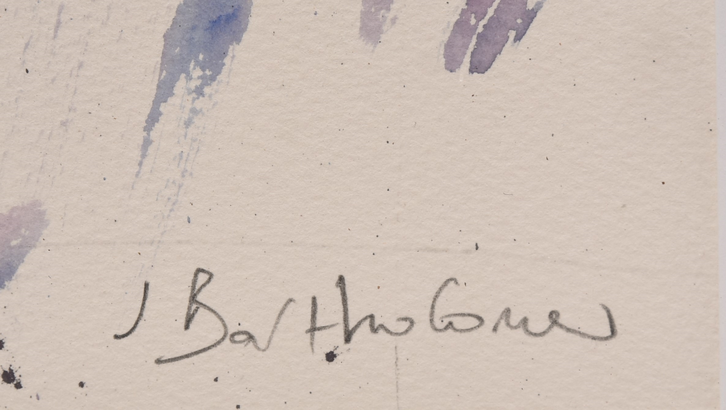 Artwork by James Bartholomew, Gilling Piebald II, Made of pastel and watercolour