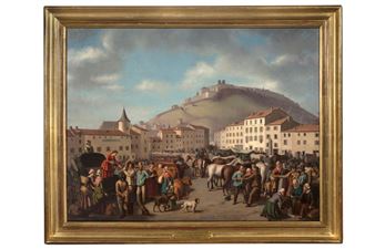 Foire au fau - Edouard Amable Onslow