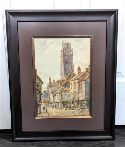 Thomas Edward Francis | English street scene | MutualArt