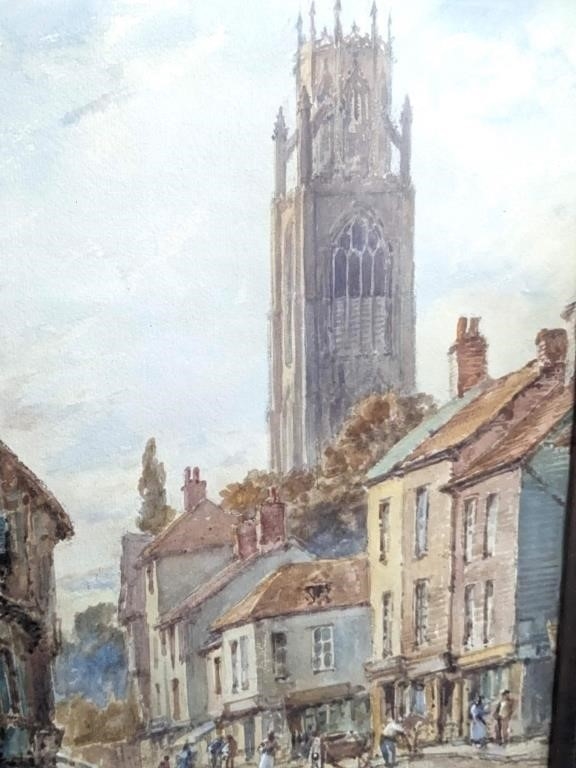 Thomas Edward Francis | English street scene | MutualArt