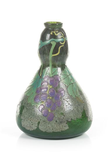 André Delatte | Glass paste in shades of green (20th Century) | MutualArt